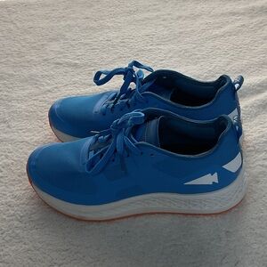 Mens Goruck Blue Athletic Lace-Up Sneakers